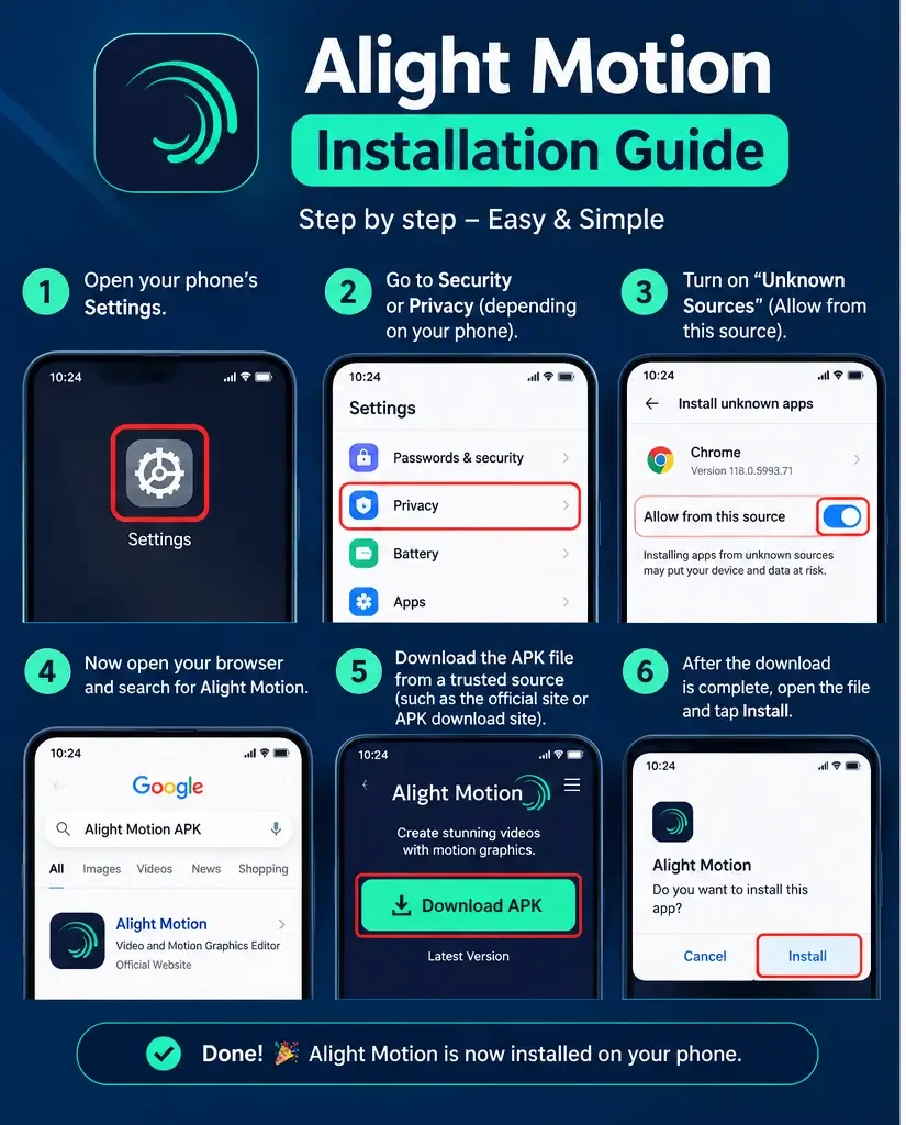 alight motion download